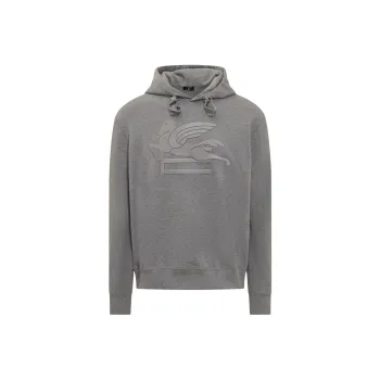 ETRO Logo Printed Drawstring Hoodie