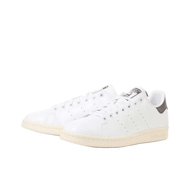 Adidas Originals STAN SMITH Anti Slip Wear Resistant Low Top Skateboard Shoes Unisex White Brown-2