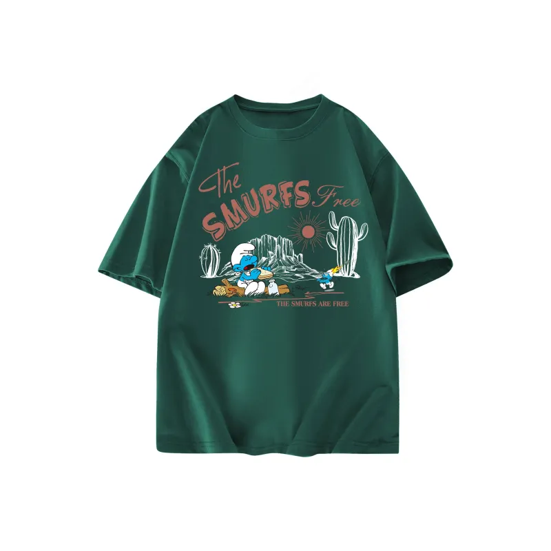 The Smurfs T Shirts Unisex-10