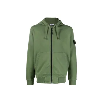 STONE ISLAND Sweatshirt Fall Men's Army Green