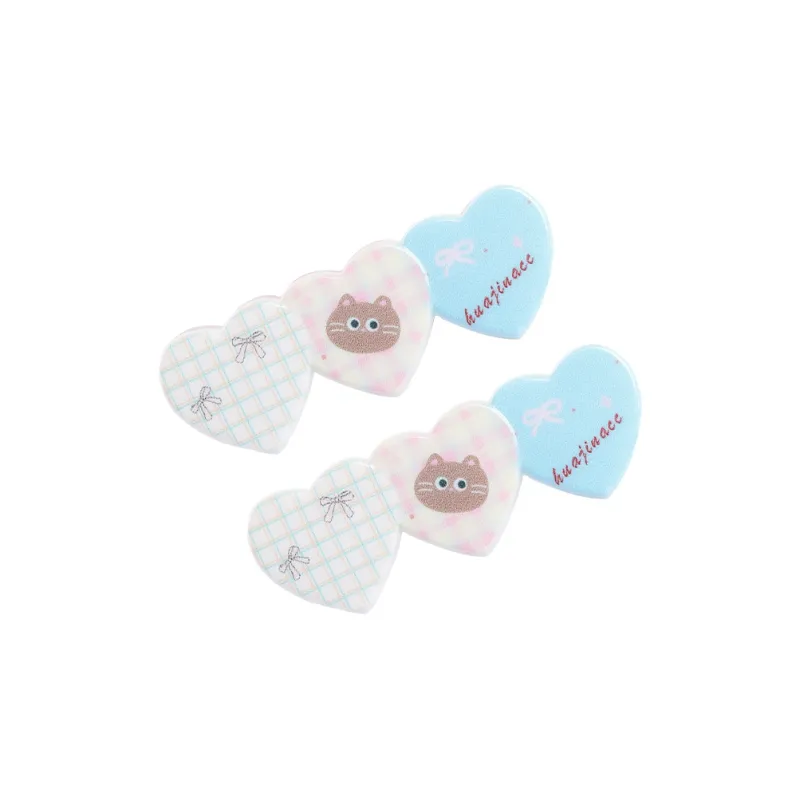 ZANC Acrylic Hair Clips Women's-3