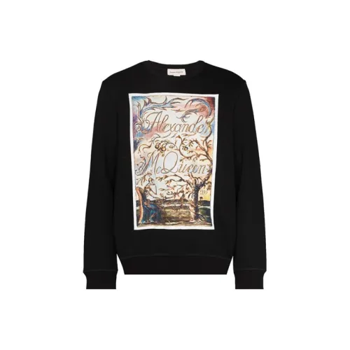 Alexander McQueen Sweatshirts Men Black