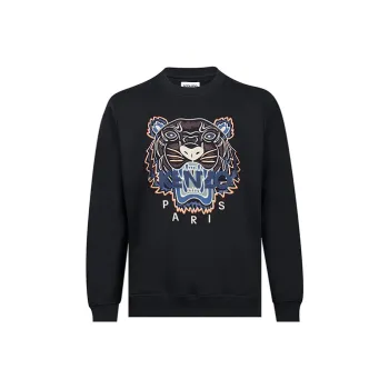 KENZO Classic Tiger Head Sweatshirt Men's Black