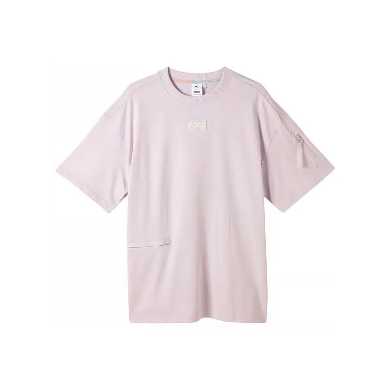 PUMA x PAOPAOMATE,LIANMINGKUAN T Shirt Unisex Light Purple-0