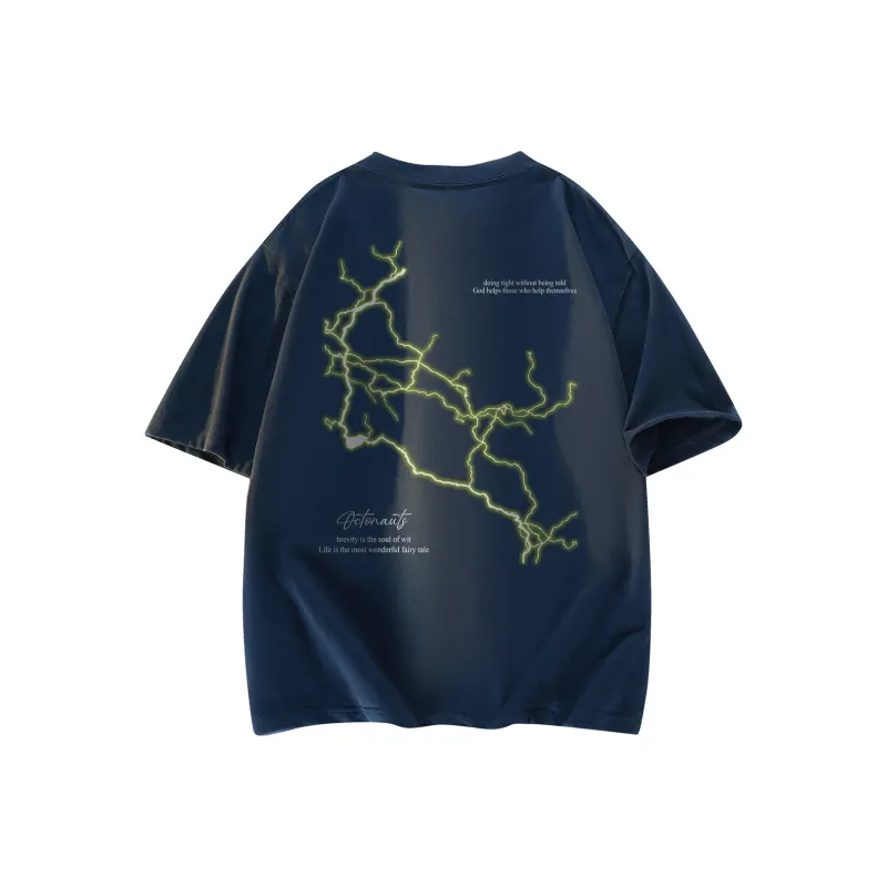 Small Columns Under The Sea T Shirt Men's-33