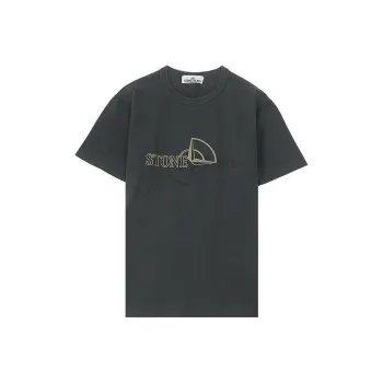 STONE ISLAND T Shirt Men's Gray