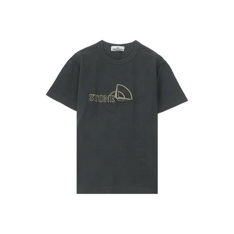 STONE ISLAND T Shirt Men's Gray-0
