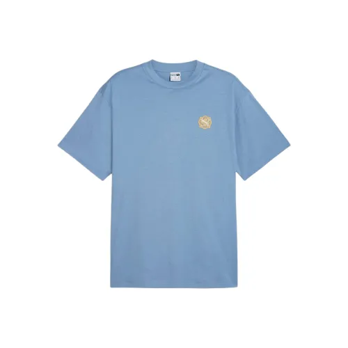 PUMA CLASSICS T-Shirts Unisex Blue