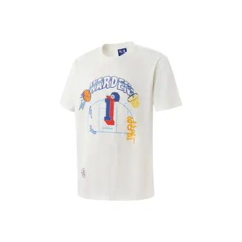 NBA James T Shirts Unisex White