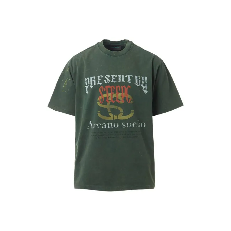 STEEPC T-Shirts Unisex Green-0