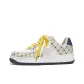 White Plantain Green (Yellow White Shoelace)