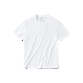Mr.Bu T Shirts Men Moon White