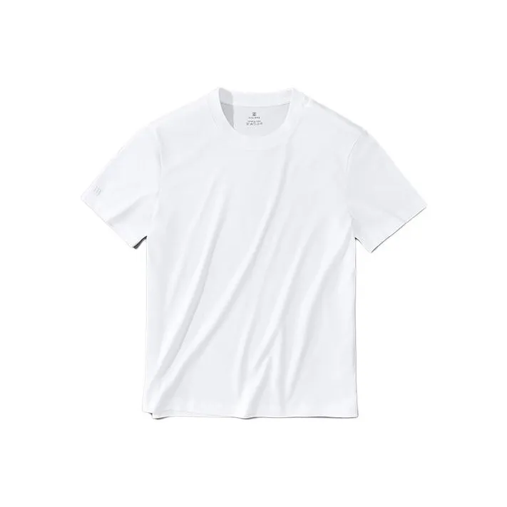Mr.Bu T Shirts Men Moon White-0