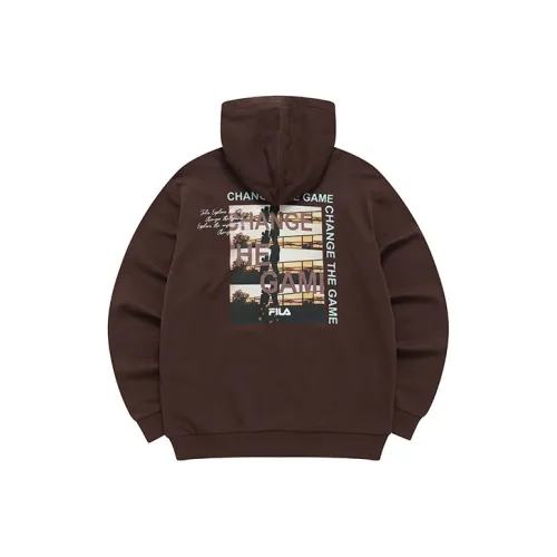 FILA FUSION Sweatshirts Men Redwood Brown