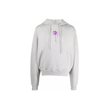 OFF WHITE Dripped Ow Logo Over Hoodie