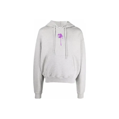 OFF WHITE Dripped Ow Logo Over Hoodie