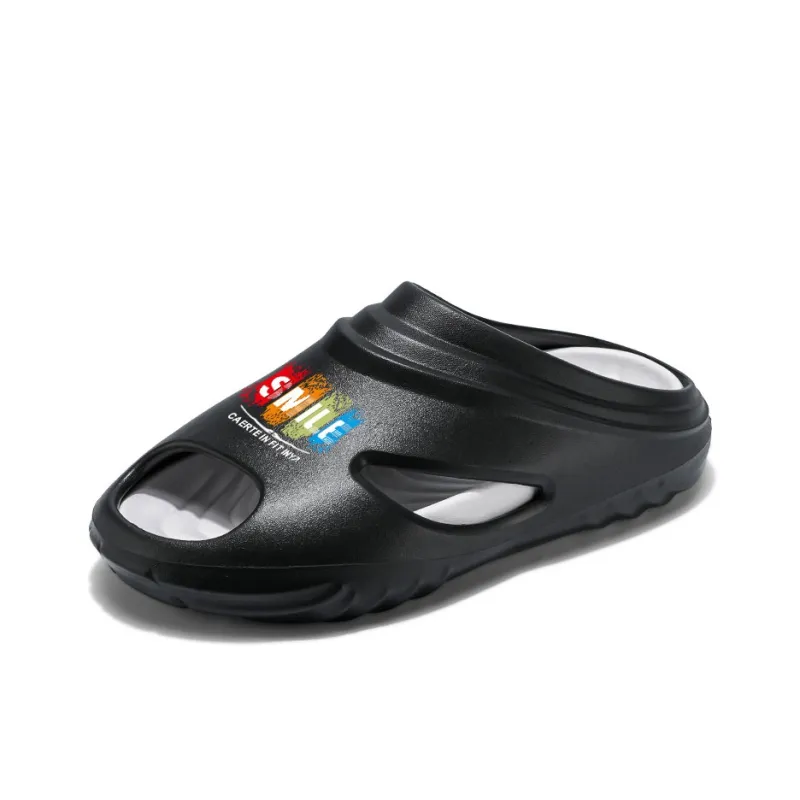 KLAOSD Quiet Slip Resistant Odor Resistant Slide Slippers Men's-9