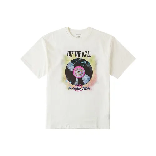 Vans T Shirts Unisex Ecru