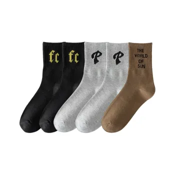 Herbal Primer Mid Calf Socks Men's 5 Pack