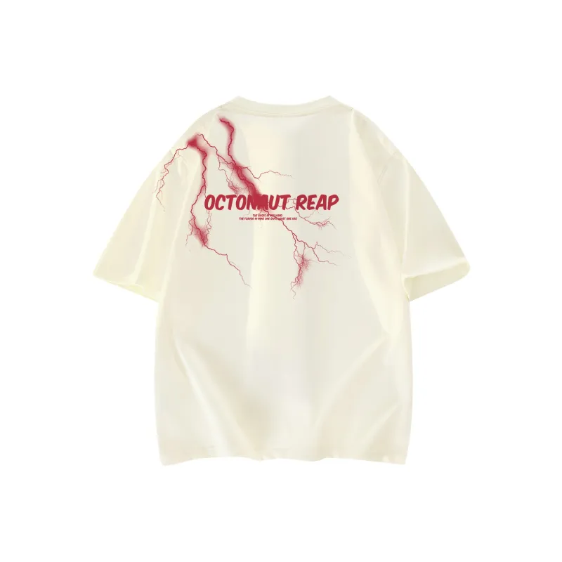 Small Columns Under The Sea T Shirt Unisex White-14