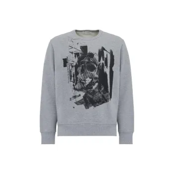 Alexander McQueen Sweatshirts Men Gray