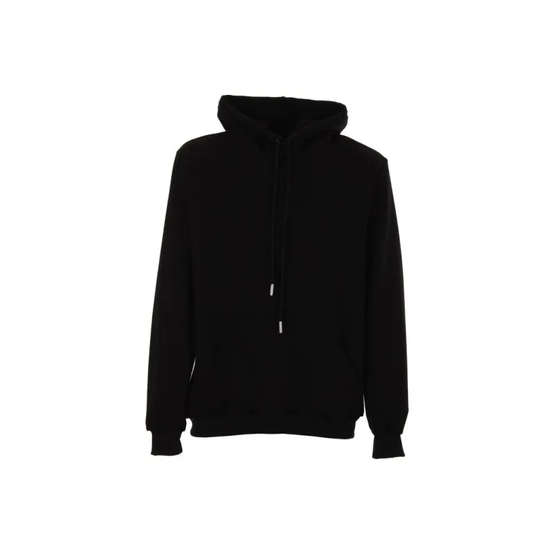 BUTNOT STREET COUTURE Felpa Con Cappuccio E Stampa Retro Sweatshirt Men's Black-0