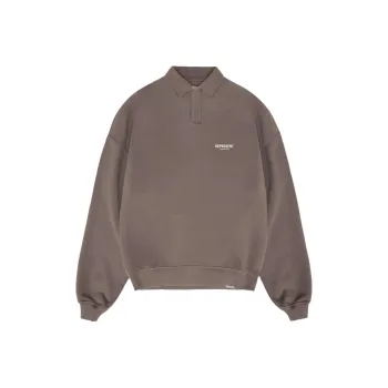 REPRESENT Owners Club Long Sleeve Polo Sweater