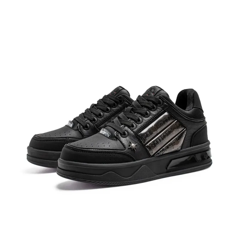 KUNGFUDEER Collection Of Accessories Anti Slip Wear Resistant Low Top Skateboard Shoes Unisex-3