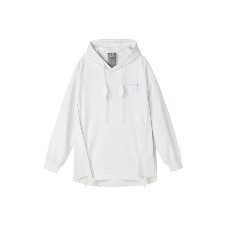 NORVINCY Chinese Fashion Trend Tail Split Hem Pullover Sweatshirt Unisex-3