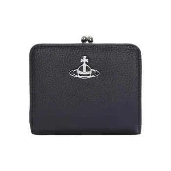 Vivienne Westwood Logo Plaque Bi Fold Wallet