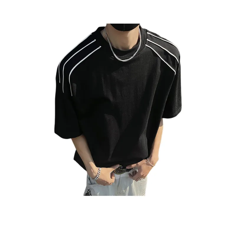 TESTUNG Classic Minimalist Style T Shirt Unisex-0