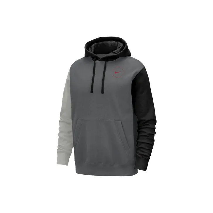 Nike Ohio State Club Fleece Sweatshirt Men's Gray Black-0