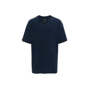 Givenchy 4G Cotton Towelling T shirt