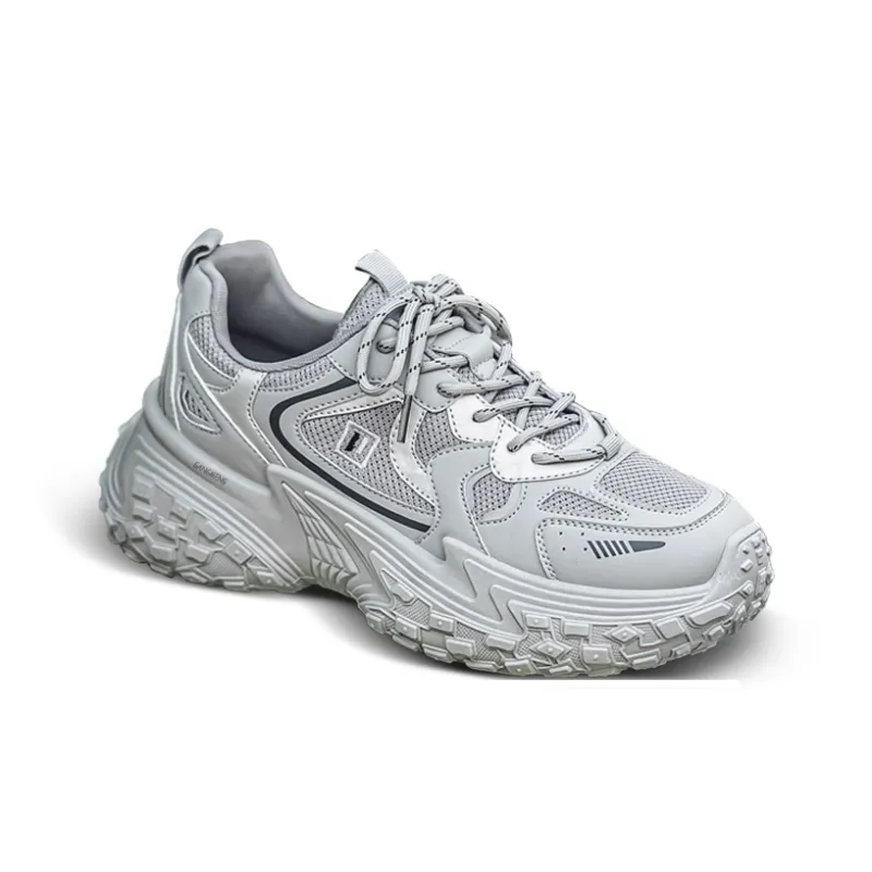 Hong Kong Meng Slip Resistant Breathable Height Increasing Low Top Chunky Sneakers Men's-8