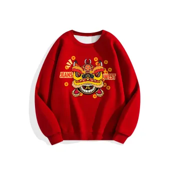 Jean West Year Of The Dragon Series Sweatshirt Unisex Red