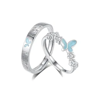 ZUOHUO S999 Fine Silver Rings Unisex