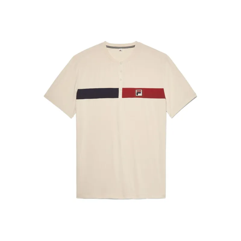 FILA T Shirts Unisex Beige-0