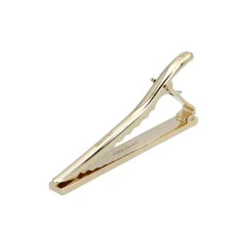 FERRAGAMO Brass Tie Clip Men's Gold