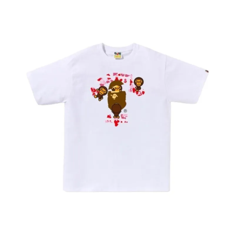 Bape Neon College Milo Tee-4
