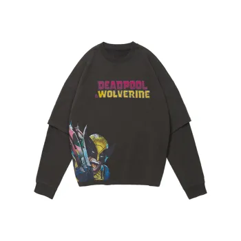 VESSEL X MARVEL Collaboration Collection T Shirt Unisex Black