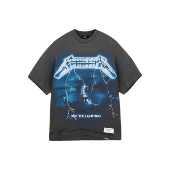 REPRESENT X Metallica Ride The Lightning T shirt