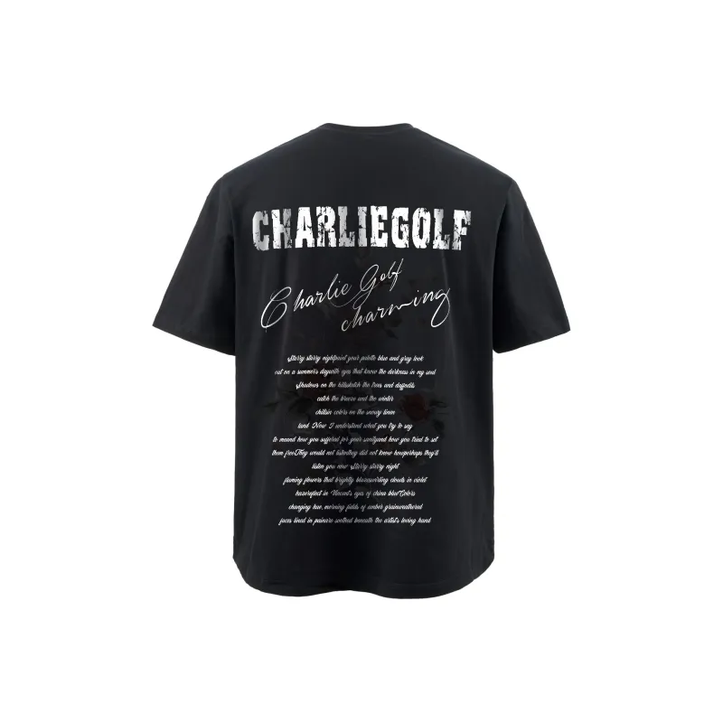 CHARLIE GOLF T-Shirt Unisex White-2