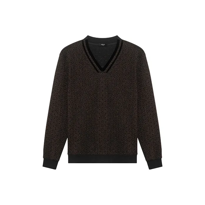 LIU·JO UOMO Sweatshirts Men Black Red-0