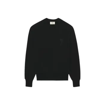 AMIPARIS Ami De Coeur Tonal Boxy Fit Crewneck