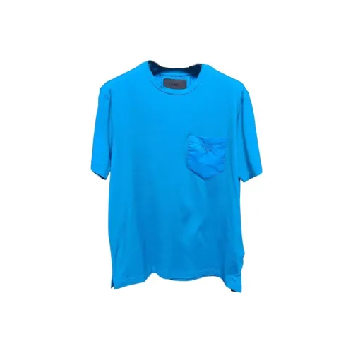 PRADA T Shirts Men Blue