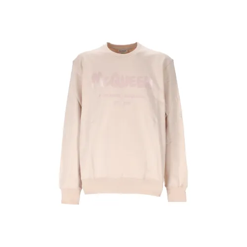 Alexander McQueen Sweatshirts Men Pink