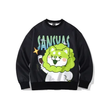 SANSYAS Vegetable Genie Co branded Model Sweatshirts Unisex