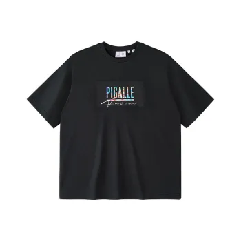 FILA FUSION T Shirts Unisex Undercurrent Black
