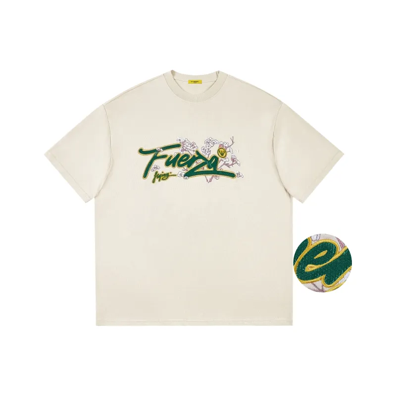 FUERZA Drop Shoulder Sleeve T Shirt Unisex-3