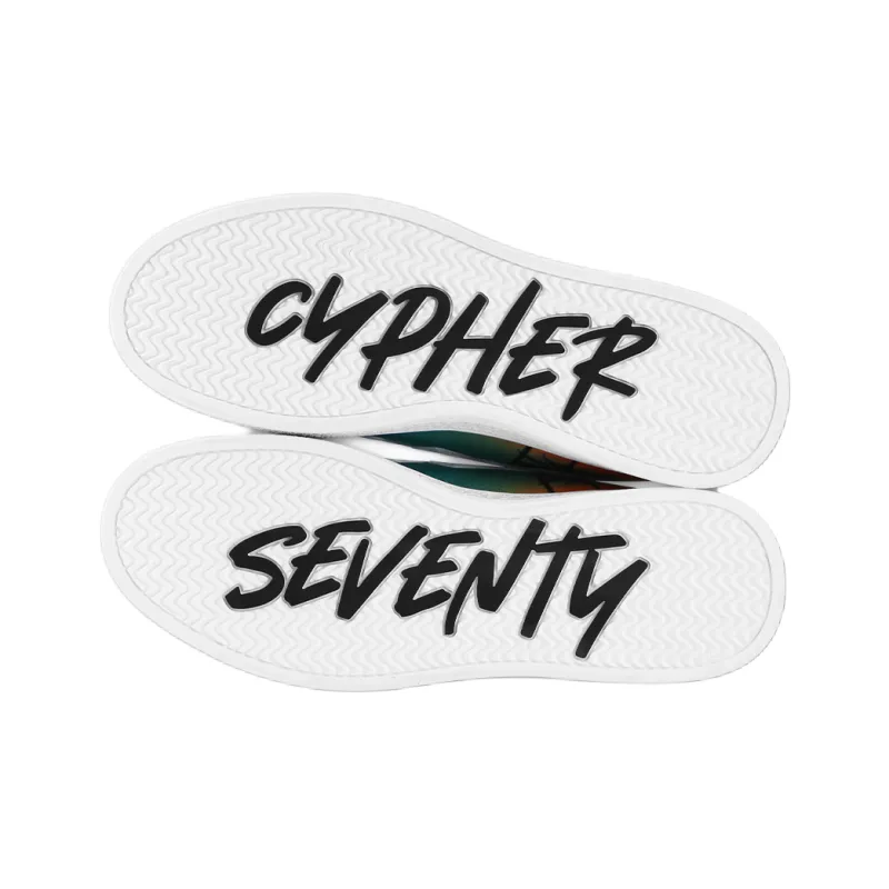 Cypher Seventy Sefsa Leowalk Low Top Skateboard Shoes Unisex Peacock Green-5